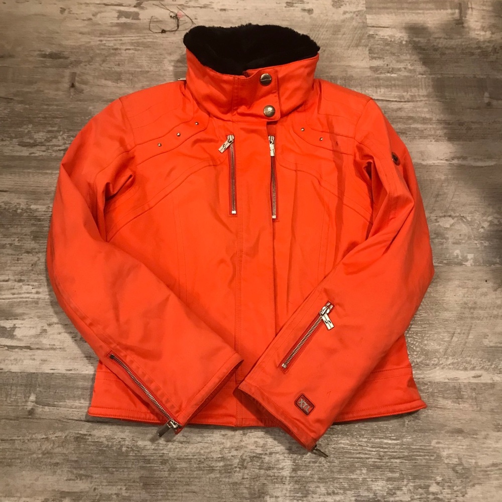 Spyder Women's Orange Ski Jacket